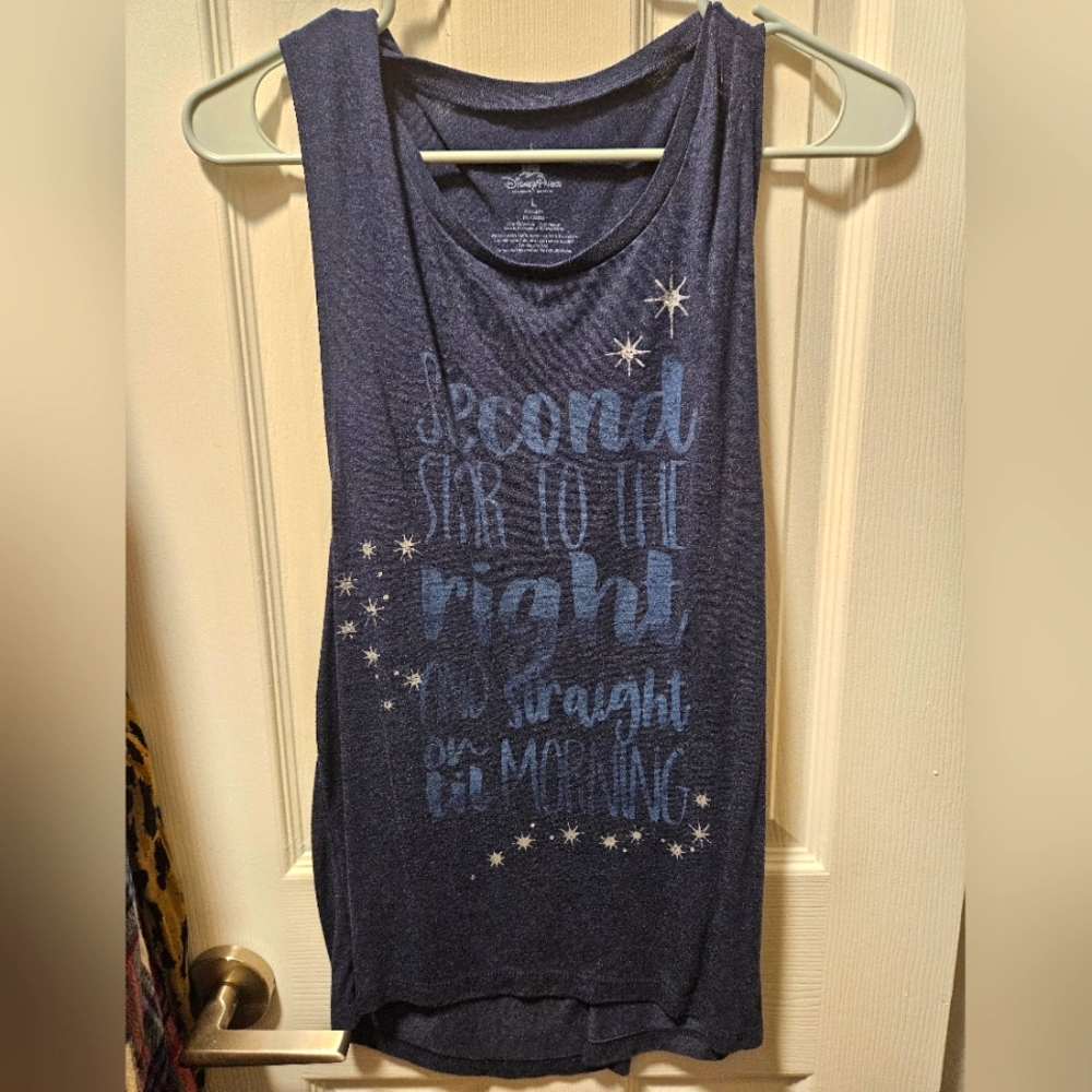 Blue Disney Peter Pan Tank Top